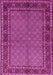 Persian Pink Traditional Rug, tr207pnk