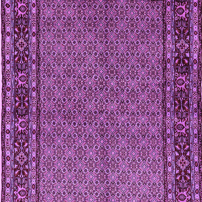 Machine Washable Persian Purple Traditional Area Rugs, wshtr207pur