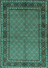 Persian Turquoise Traditional Rug, tr207turq