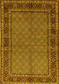 Persian Yellow Traditional Rug, tr207yw