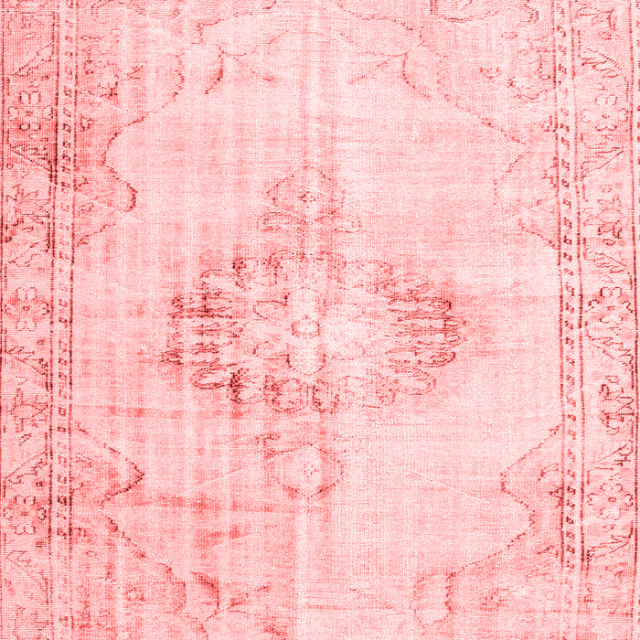 Machine Washable Persian Red Traditional Rug, wshtr2080red