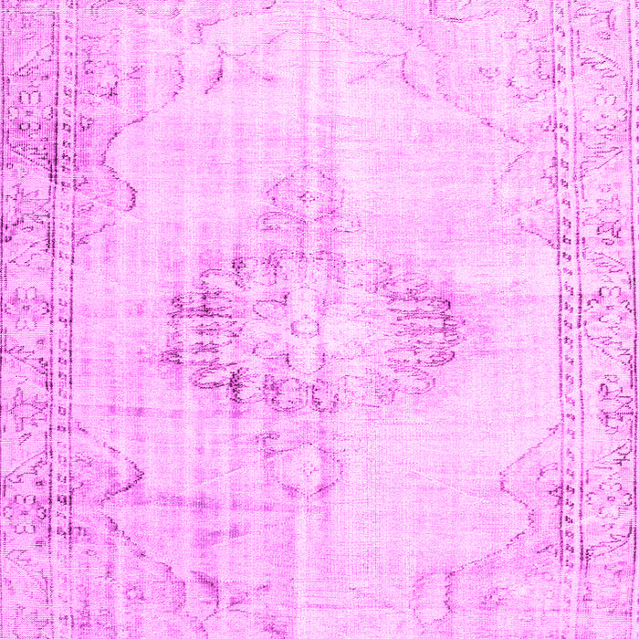 Machine Washable Persian Pink Traditional Rug, wshtr2080pnk