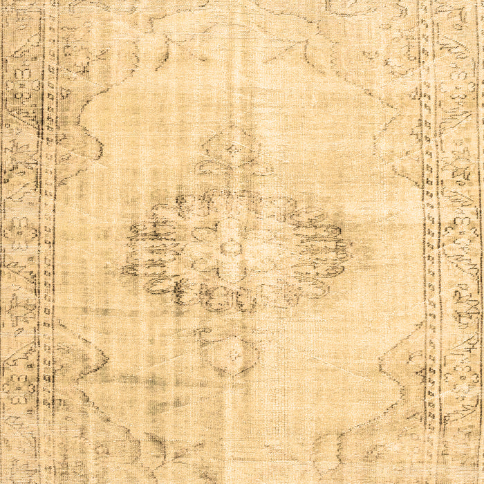 Machine Washable Persian Brown Traditional Rug, wshtr2080brn