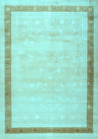 Persian Light Blue Traditional Rug, tr2081lblu