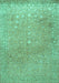 Persian Turquoise Traditional Rug, tr2083turq