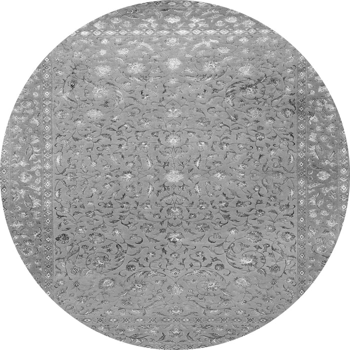 Square Persian Gray Traditional Rug, tr2083gry