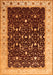 Persian Orange Traditional Rug, tr2084org