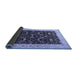 Sideview of Persian Blue Traditional Rug, tr2084blu