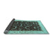 Sideview of Persian Light Blue Traditional Rug, tr2084lblu