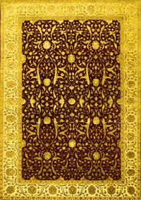 Persian Yellow Traditional Rug, tr2084yw