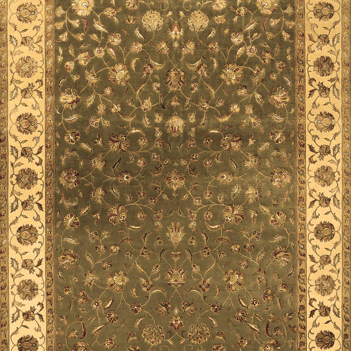 Machine Washable Persian Brown Traditional Rug, wshtr2085brn