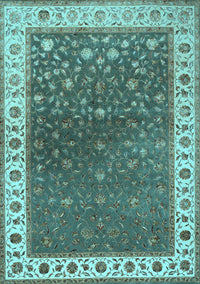 Persian Light Blue Traditional Rug, tr2085lblu