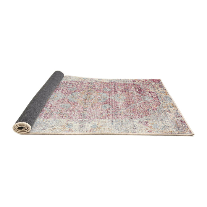Sideview of Traditional Pink Persian Rug, tr2086