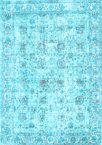 Persian Light Blue Traditional Rug, tr2087lblu