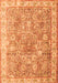 Persian Orange Traditional Rug, tr2088org