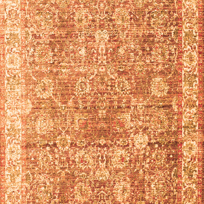 Persian Orange Traditional Rug, tr2088org