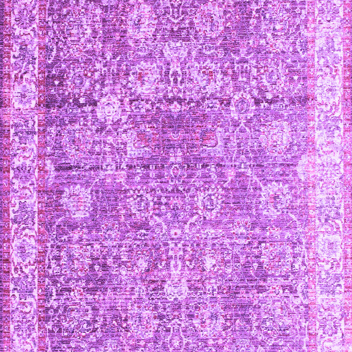 Machine Washable Persian Purple Traditional Area Rugs, wshtr2088pur