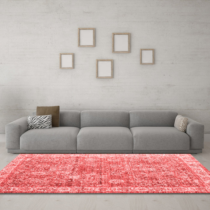 Traditional Red Washable Rugs