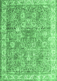 Persian Emerald Green Traditional Rug, tr2088emgrn