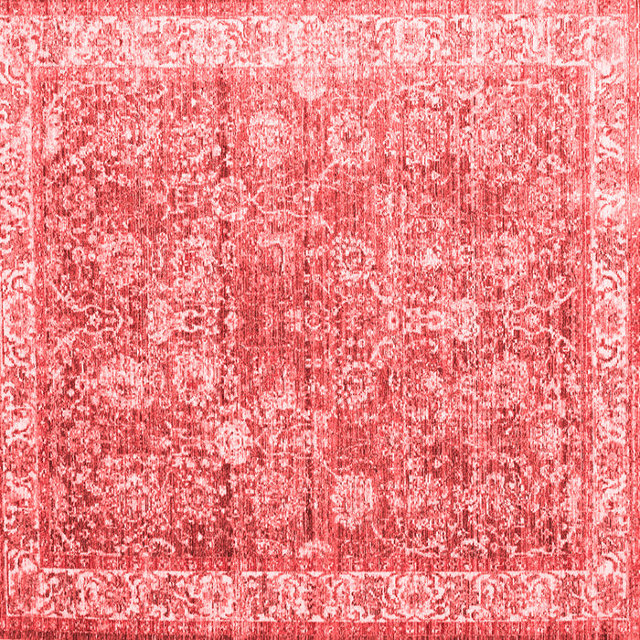Machine Washable Persian Red Traditional Rug, wshtr2088red