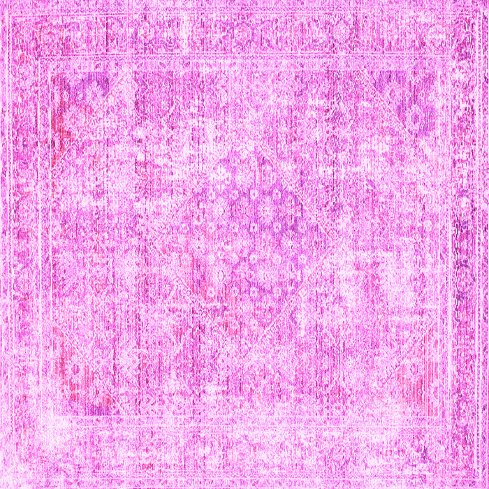 Square Persian Pink Traditional Rug, tr2089pnk