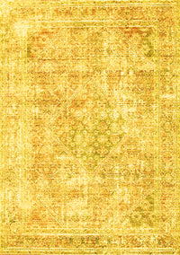 Persian Yellow Traditional Rug, tr2089yw