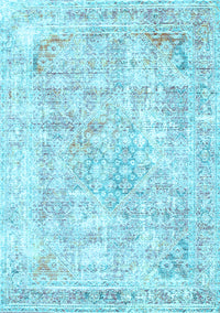 Persian Light Blue Traditional Rug, tr2089lblu