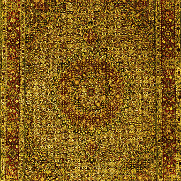 Persian Yellow Traditional Rug, tr208yw