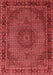 Persian Red Traditional Area Rugs
