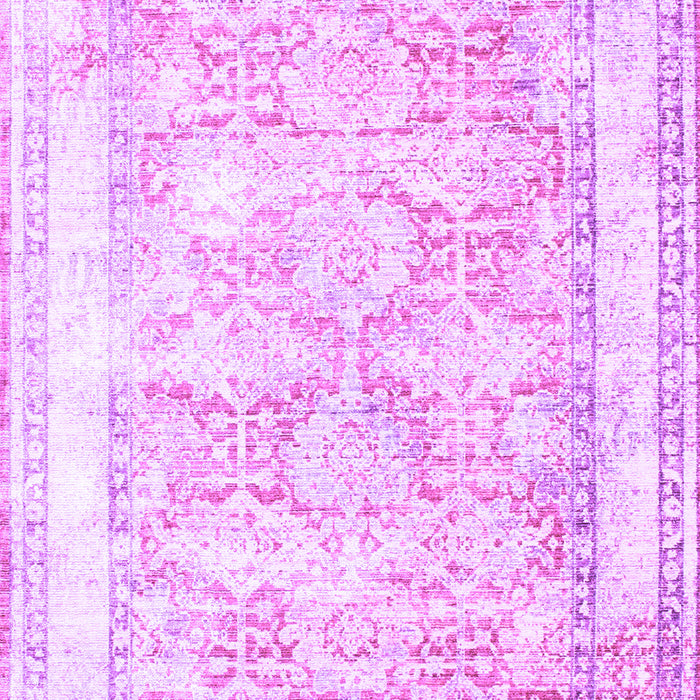 Machine Washable Persian Purple Traditional Area Rugs, wshtr2090pur