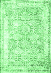 Persian Emerald Green Traditional Rug, tr2090emgrn