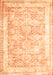 Persian Orange Traditional Rug, tr2090org