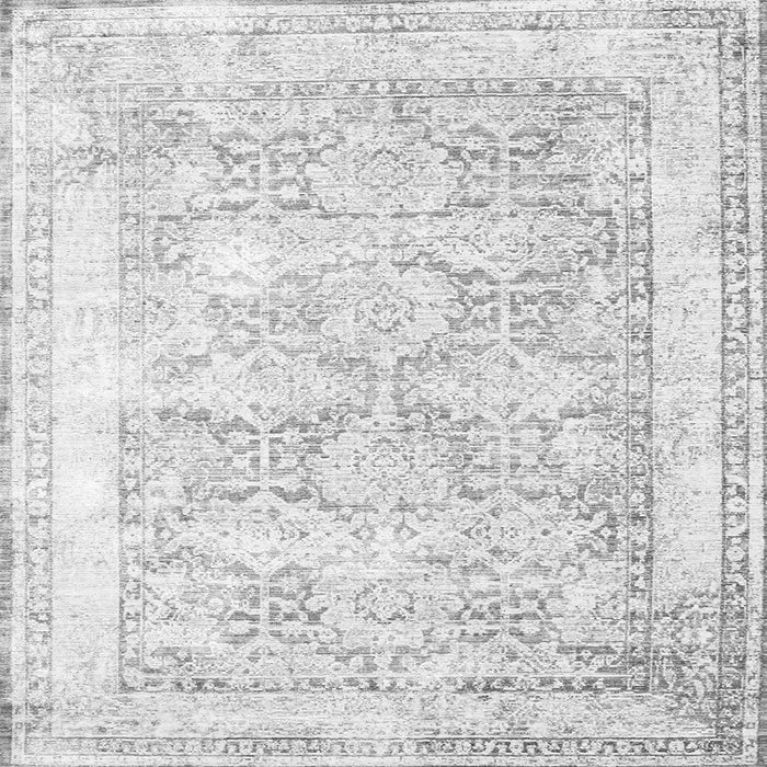 Serging Thickness of Persian Gray Traditional Rug, tr2090gry