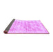 Sideview of Persian Purple Traditional Rug, tr2091pur