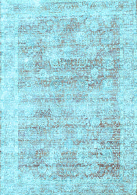 Persian Light Blue Traditional Rug, tr2091lblu