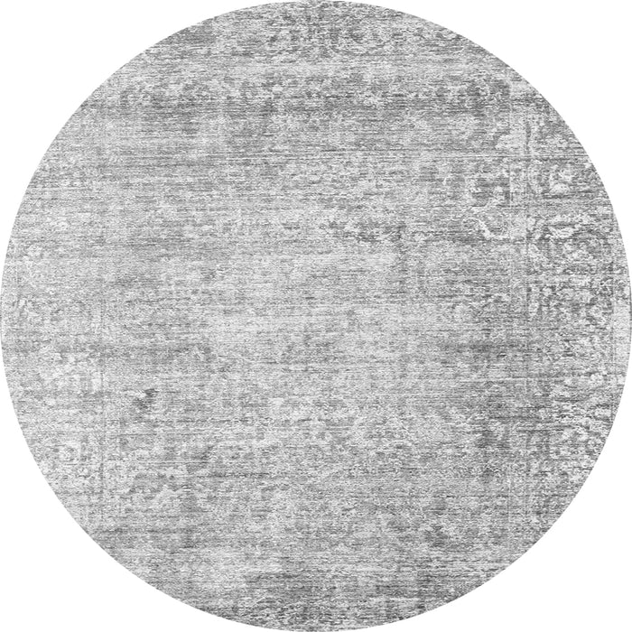 Square Persian Gray Traditional Rug, tr2092gry