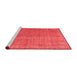 Bohemian Red Washable Rugs