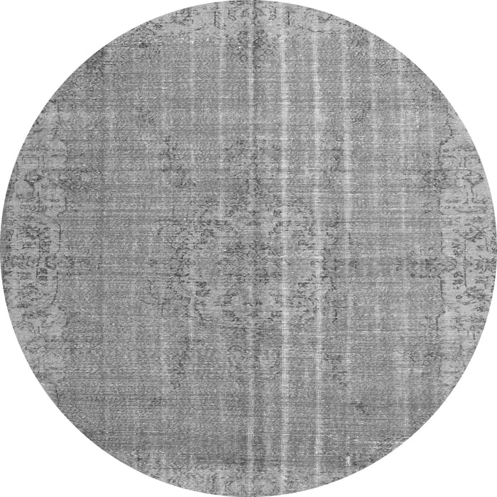 Square Persian Gray Bohemian Rug, tr2093gry