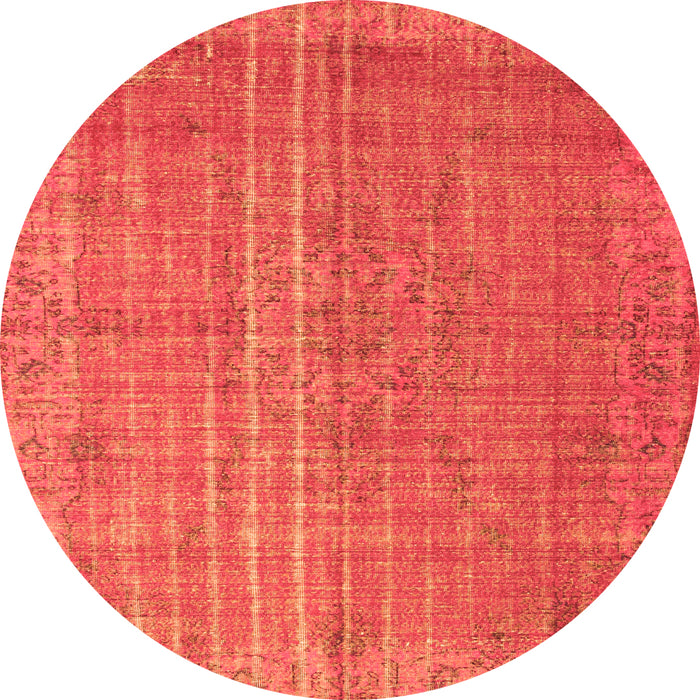 Square Persian Orange Bohemian Rug, tr2093org