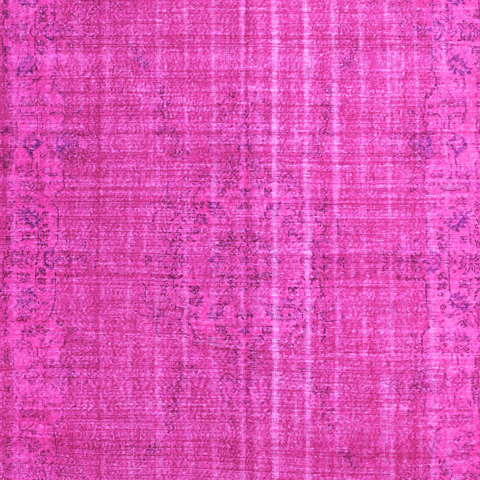 Machine Washable Persian Pink Bohemian Rug, wshtr2093pnk