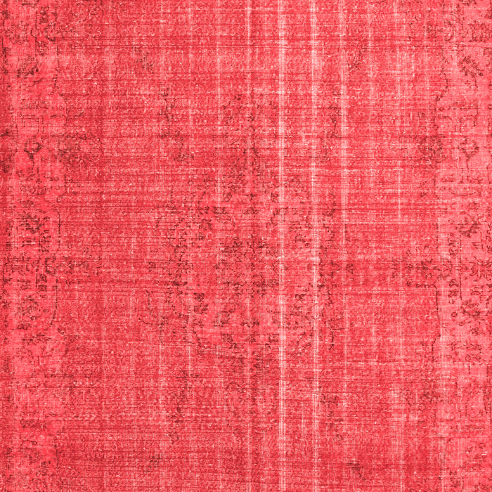 Machine Washable Persian Red Bohemian Rug, wshtr2093red