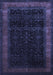 Persian Blue Traditional Rug, tr2094blu