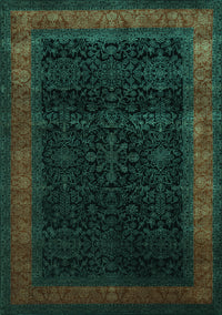 Persian Turquoise Traditional Rug, tr2094turq