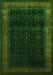 Persian Green Traditional Rug, tr2094grn