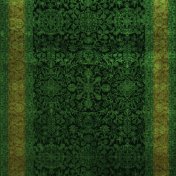 Persian Green Traditional Rug, tr2094grn