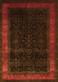 Persian Orange Traditional Rug, tr2094org
