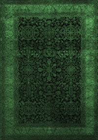 Persian Emerald Green Traditional Rug, tr2094emgrn