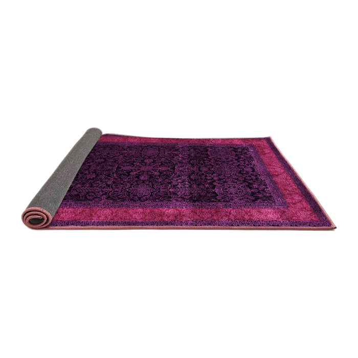 Sideview of Persian Pink Traditional Rug, tr2094pnk