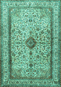 Persian Turquoise Traditional Rug, tr2095turq