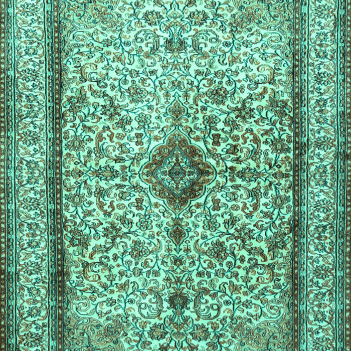 Persian Turquoise Traditional Rug, tr2095turq